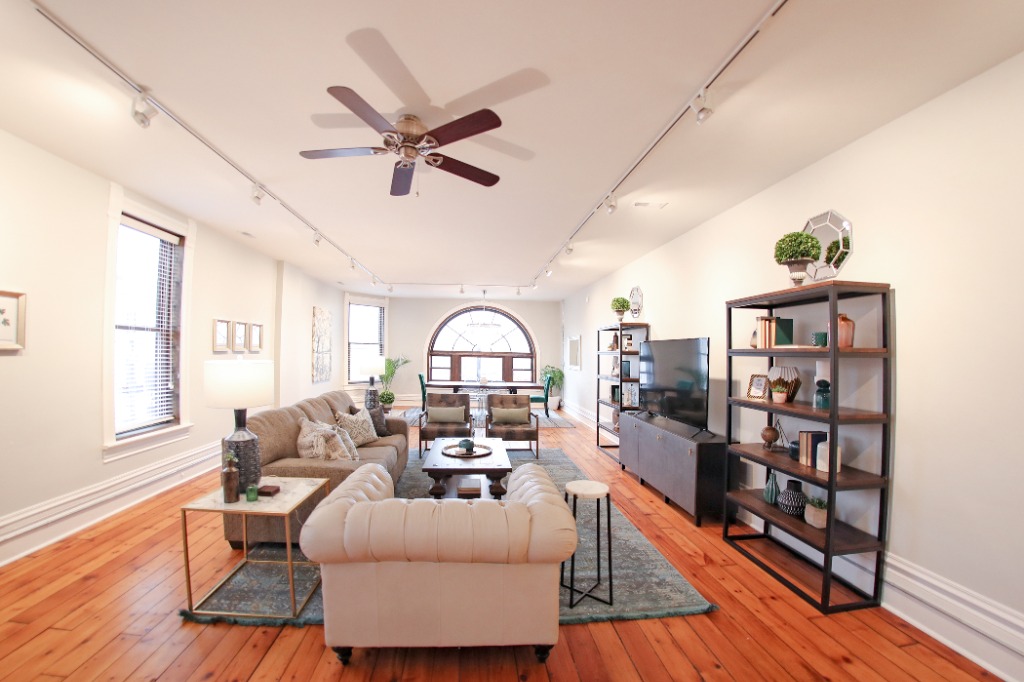 The Loft Above living room